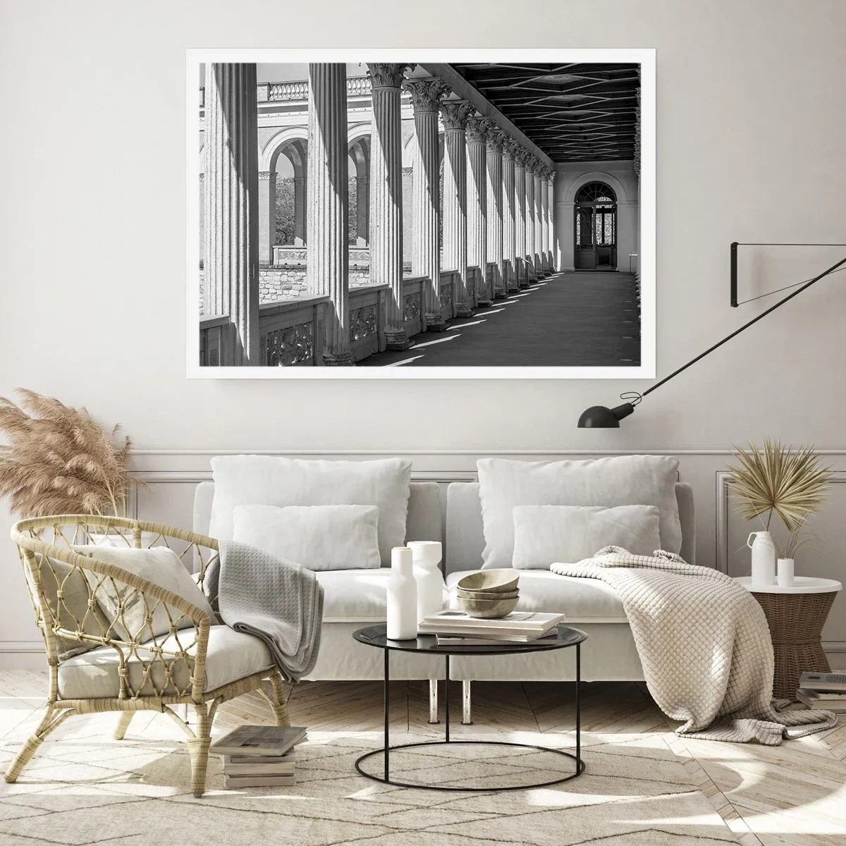 Poster - Zonnige arcade - 91x61 cm
