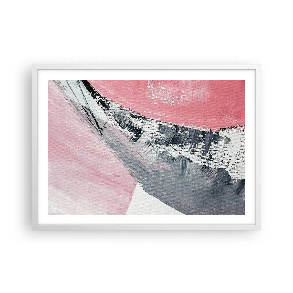 Poster in een witte lijst - Bijpassende compositie - 70x50 cm