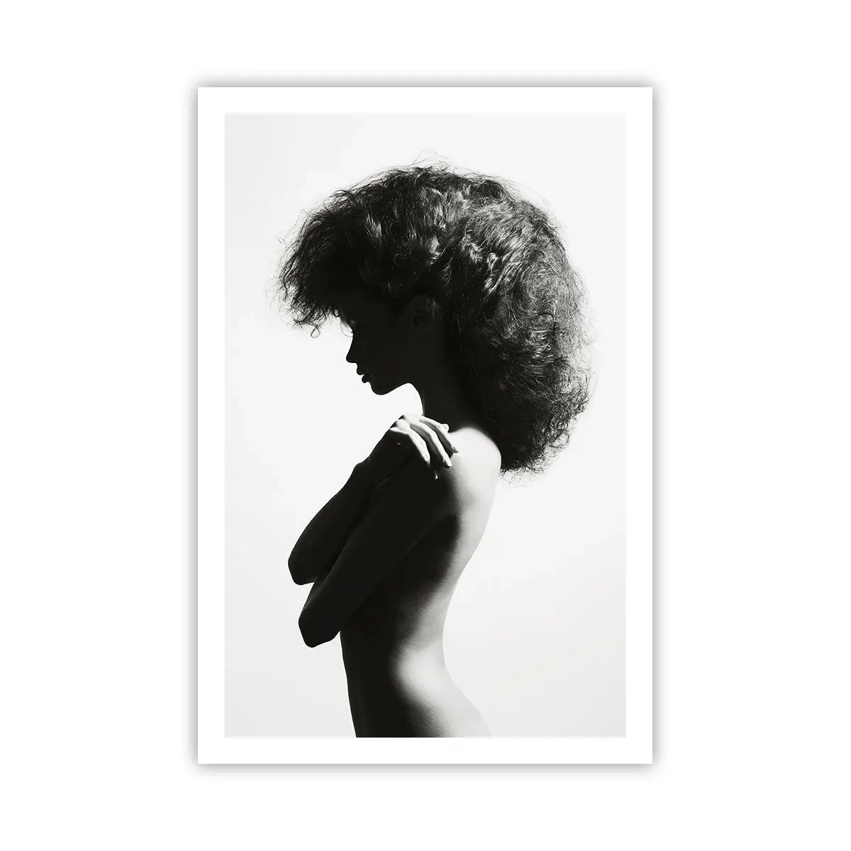 Poster - Als een bloem op een slanke stengel - 61x91 cm