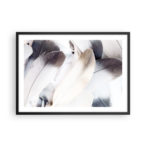Poster in een zwarte lijst - Bijna engelachtig - 70x50 cm
