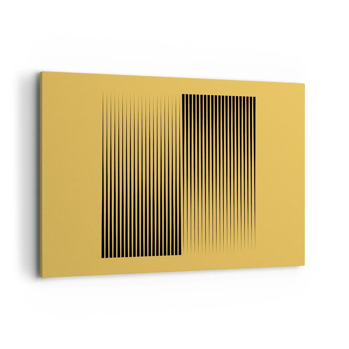 Schilderen op canvas - Vierkant van tegenpolen - 120x80 cm