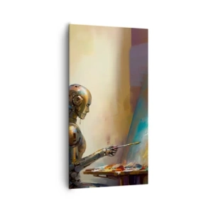 Schilderen op canvas - De kunst van de toekomst - 65x120 cm