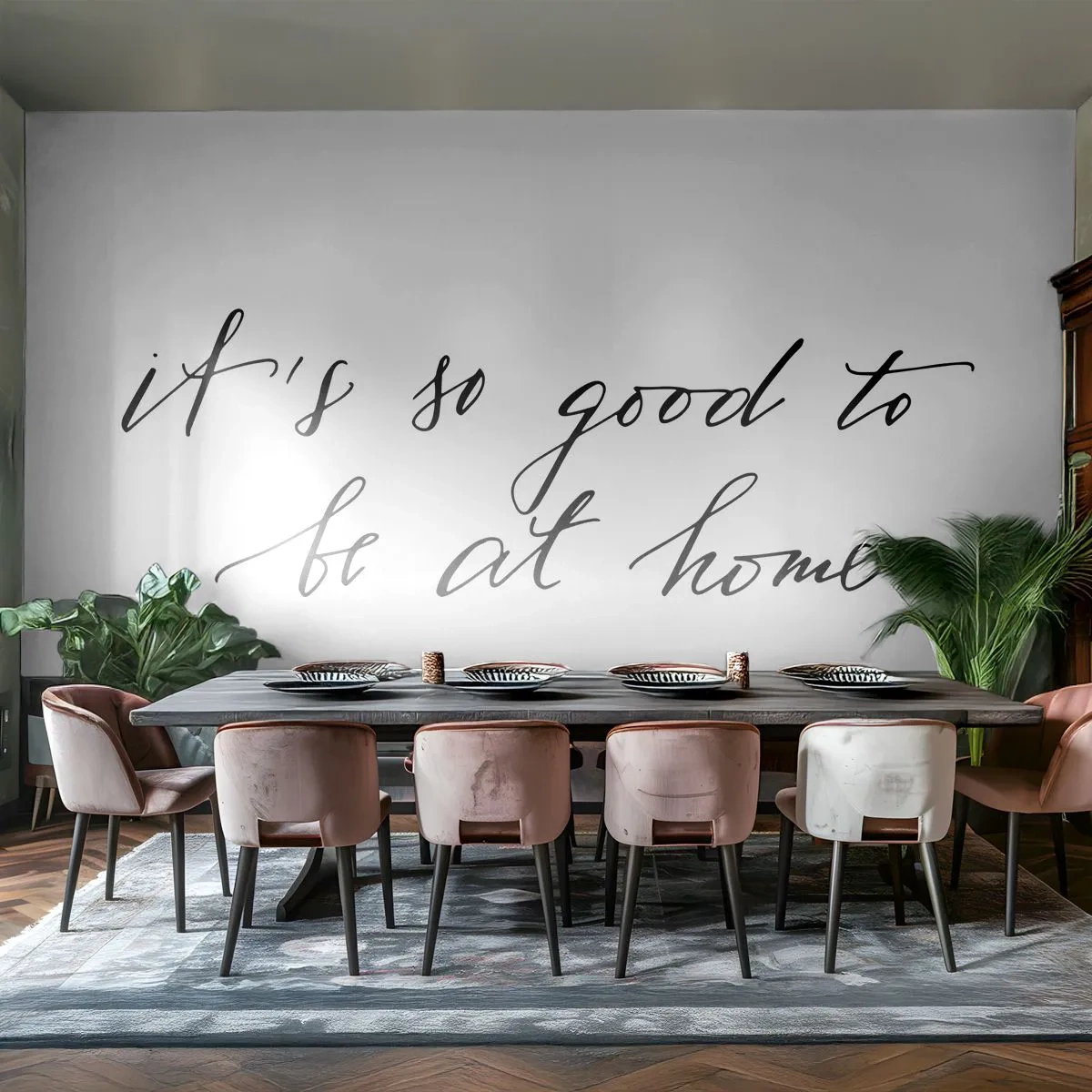 Fotobehang Standard Eco - De hele waarheid - Typografie, Bevestiging, Maxim - 200x140 cm