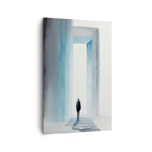 Schilderen op canvas - Leef zonder grenzen - 80x120 cm