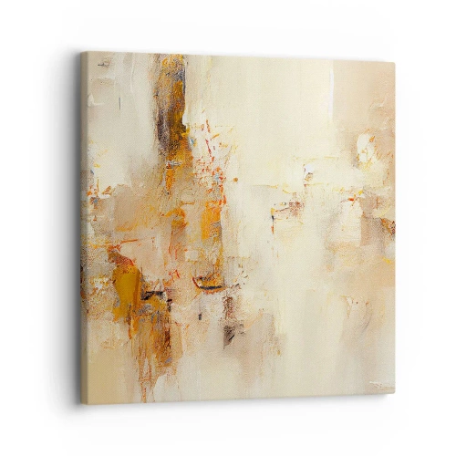 Schilderen op canvas - Ziel van Amber - 30x30 cm