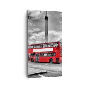 Schilderen op canvas - De echte bloedbaan van de stad - 45x80 cm