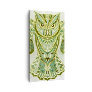 Schilderen op canvas - Van een Keltisch heilig bos - 55x100 cm