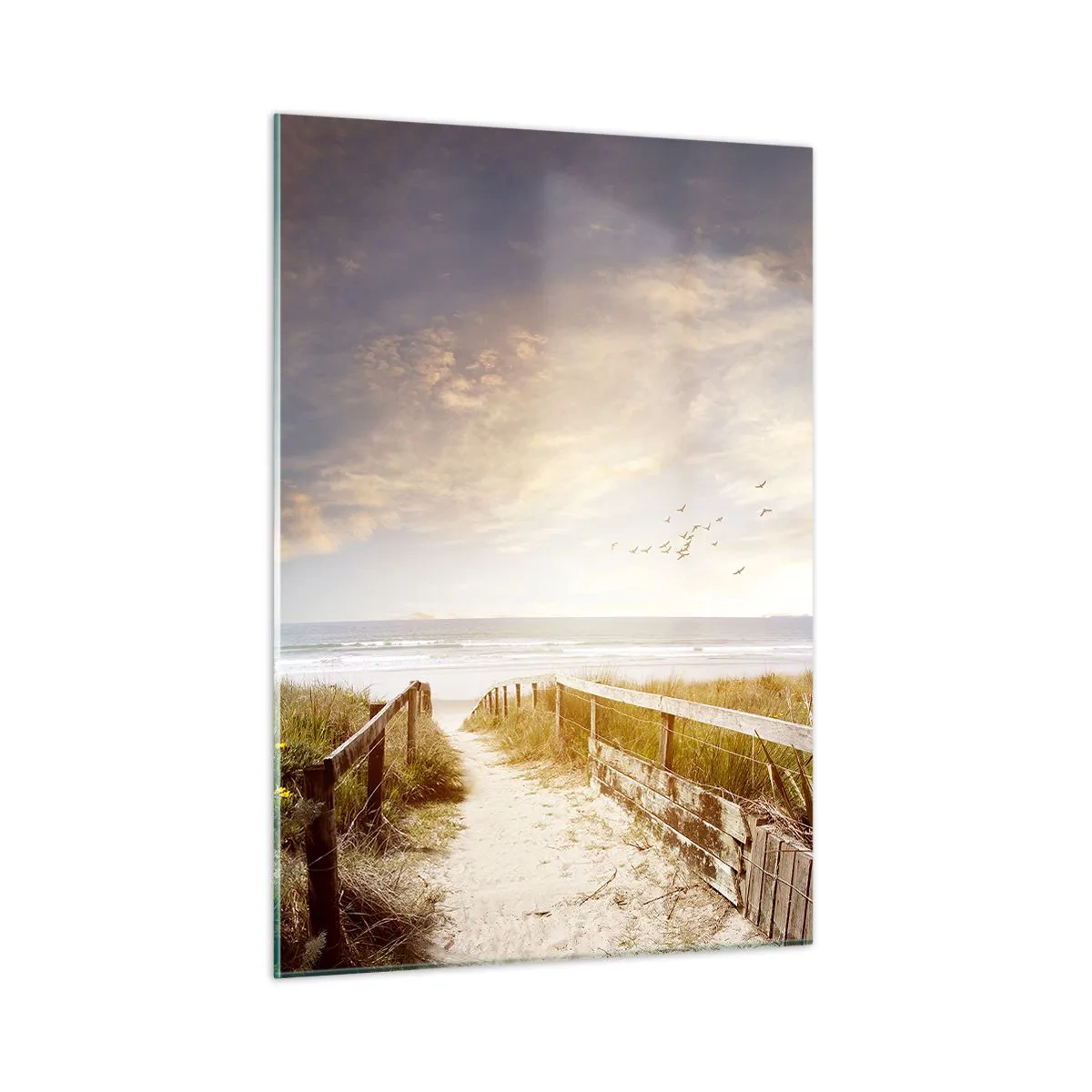 Schilderen op glas - Een ruimte van rust - 50x70 cm