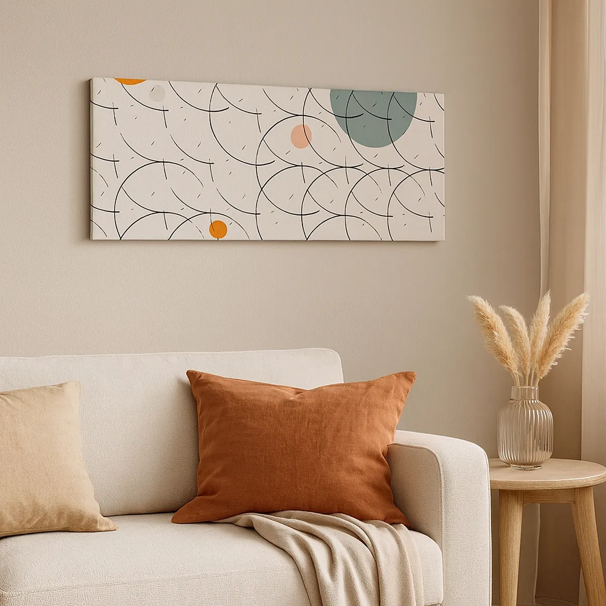 Schilderen op canvas - In de pop-art-sfeer - 30x30 cm