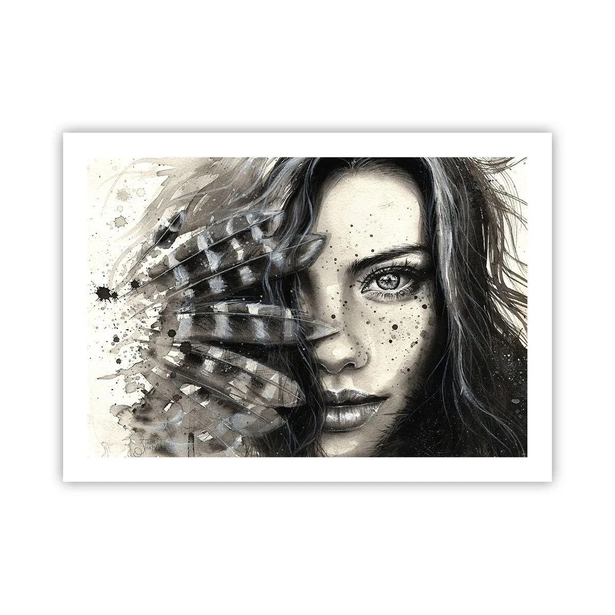Poster - Wilde schoonheid - 70x50 cm