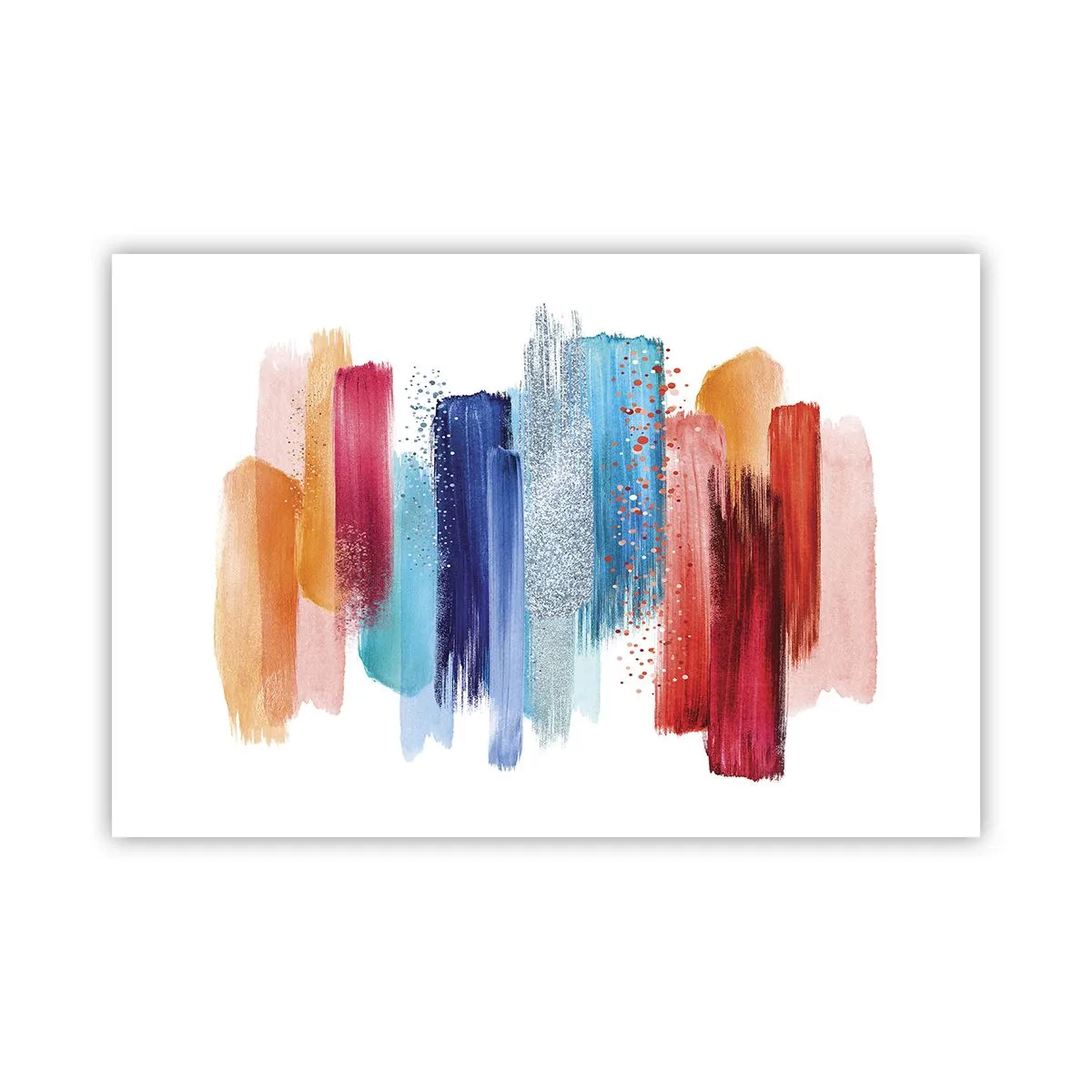 Poster - Omhoog en omlaag - 91x61 cm