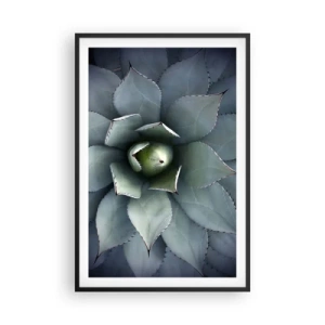 Poster in een zwarte lijst - Het trekt aan en waarschuwt - 61x91 cm