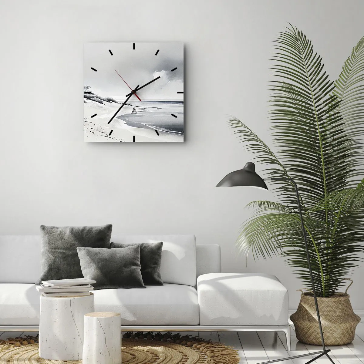 Wandklok - Klok - Voor altijd samen - 30x30 cm