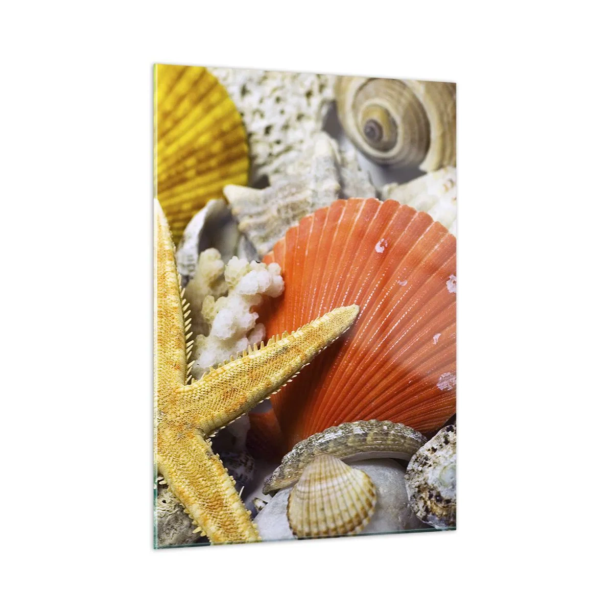 Schilderen op glas - Oceaan schatten - 50x70 cm