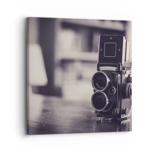 Schilderen op canvas - De magie van oude fotografie - 30x30 cm