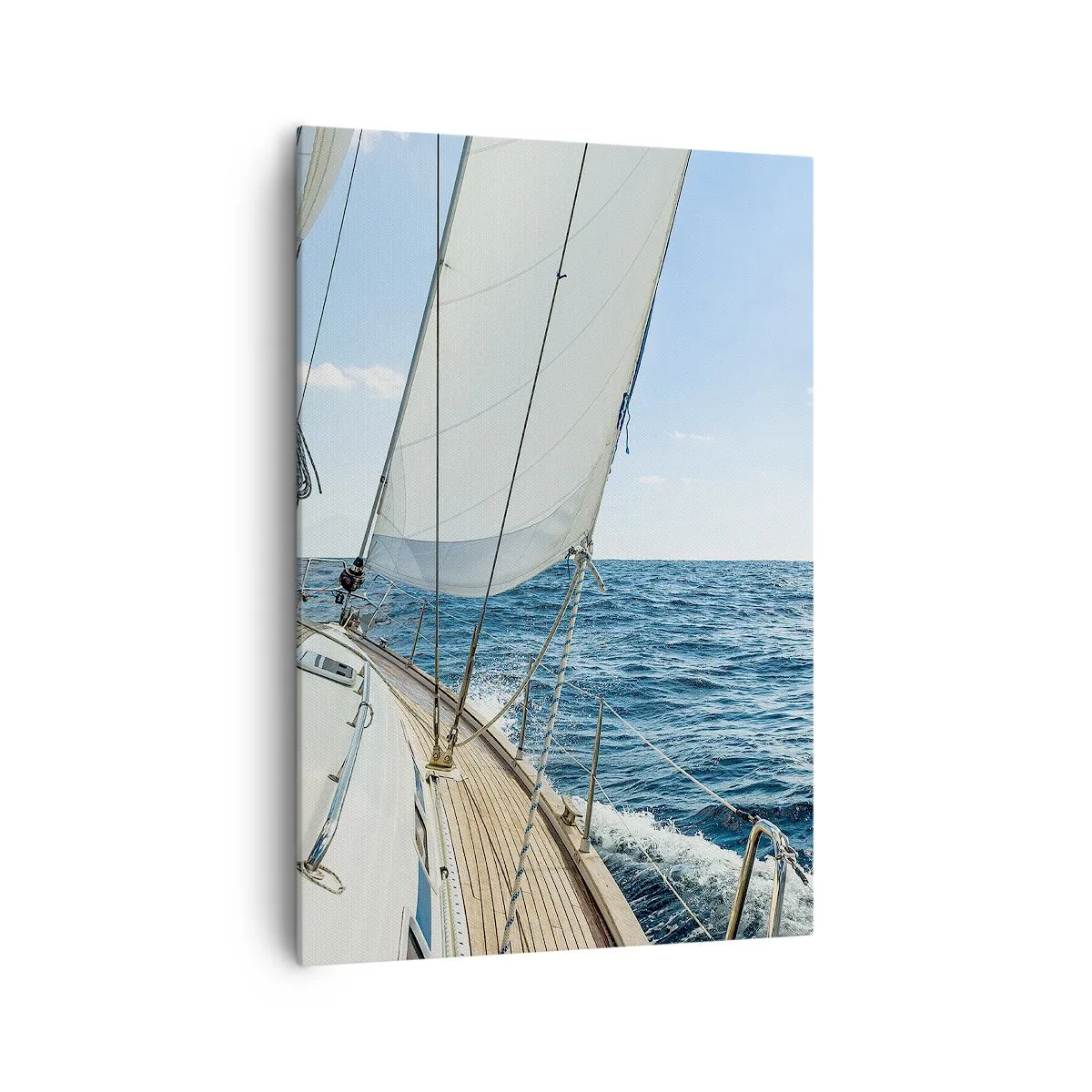 Schilderen op canvas - Ahoi, avontuur - 70x100 cm