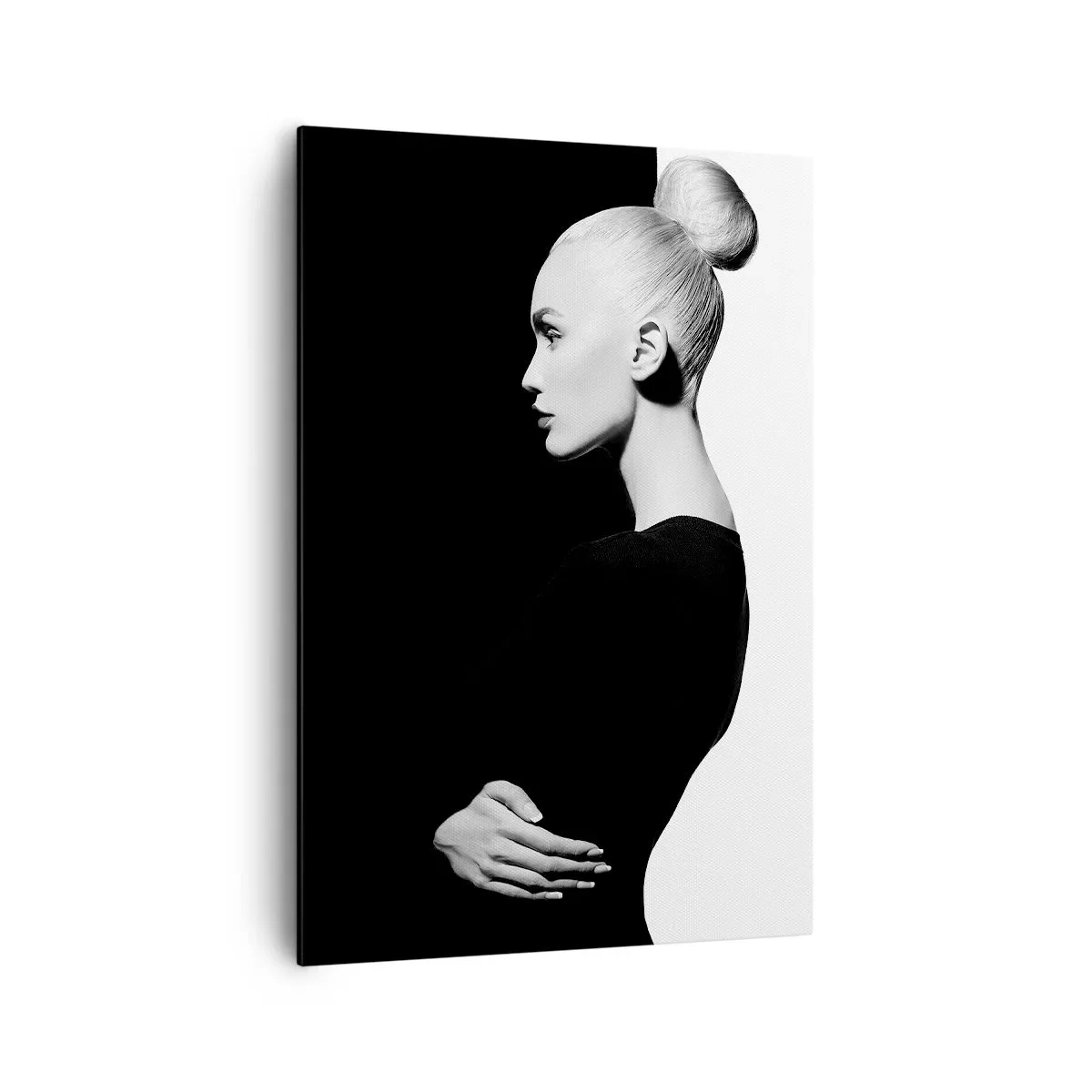 Schilderen op canvas - Gewoon een vrouw - 70x100 cm