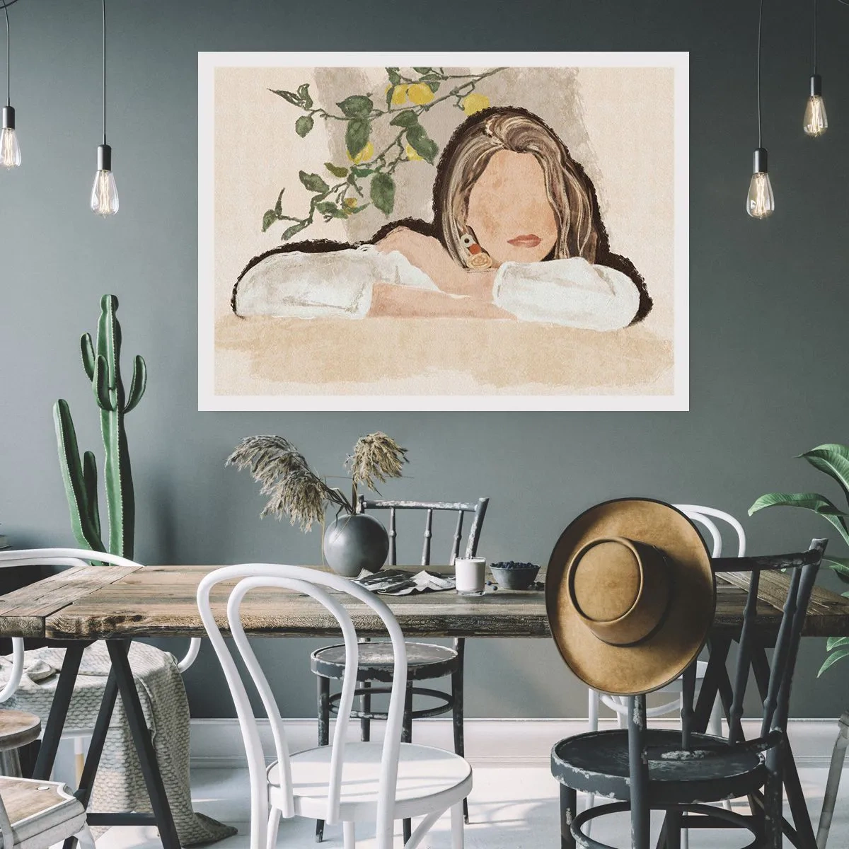 Poster - Zuidelijke schoonheid - 91x61 cm