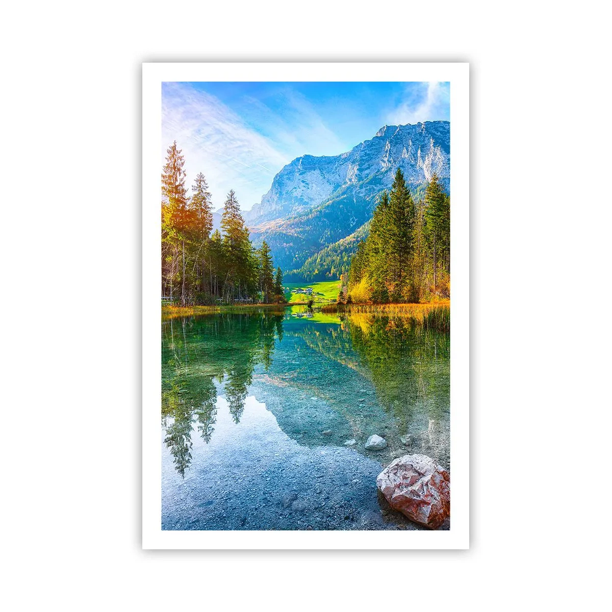 Poster - De zachtheid van de herfst - 61x91 cm