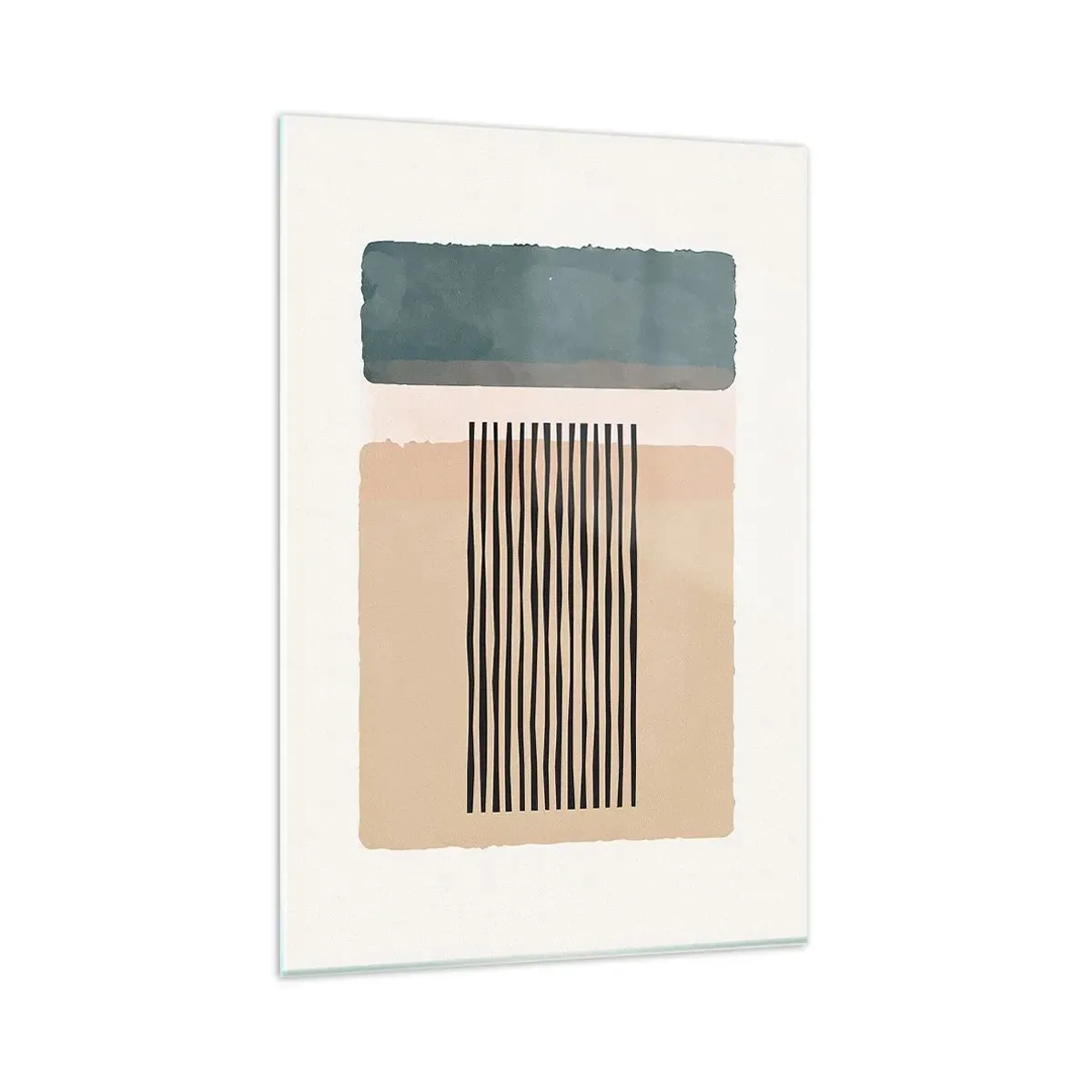 Schilderen op glas - Alles is oke - 80x120 cm