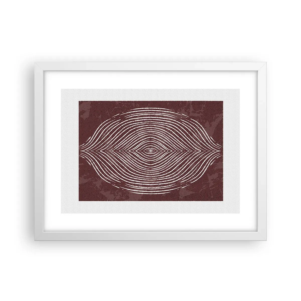 Poster in een witte lijst - De ruimte spreekt - 40x30 cm