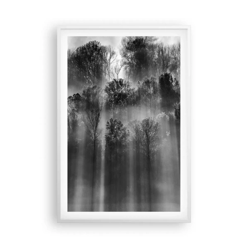 Poster in een witte lijst - In stromen van licht - 61x91 cm