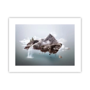 Poster - Gezien met het oog van een surrealist - 40x30 cm