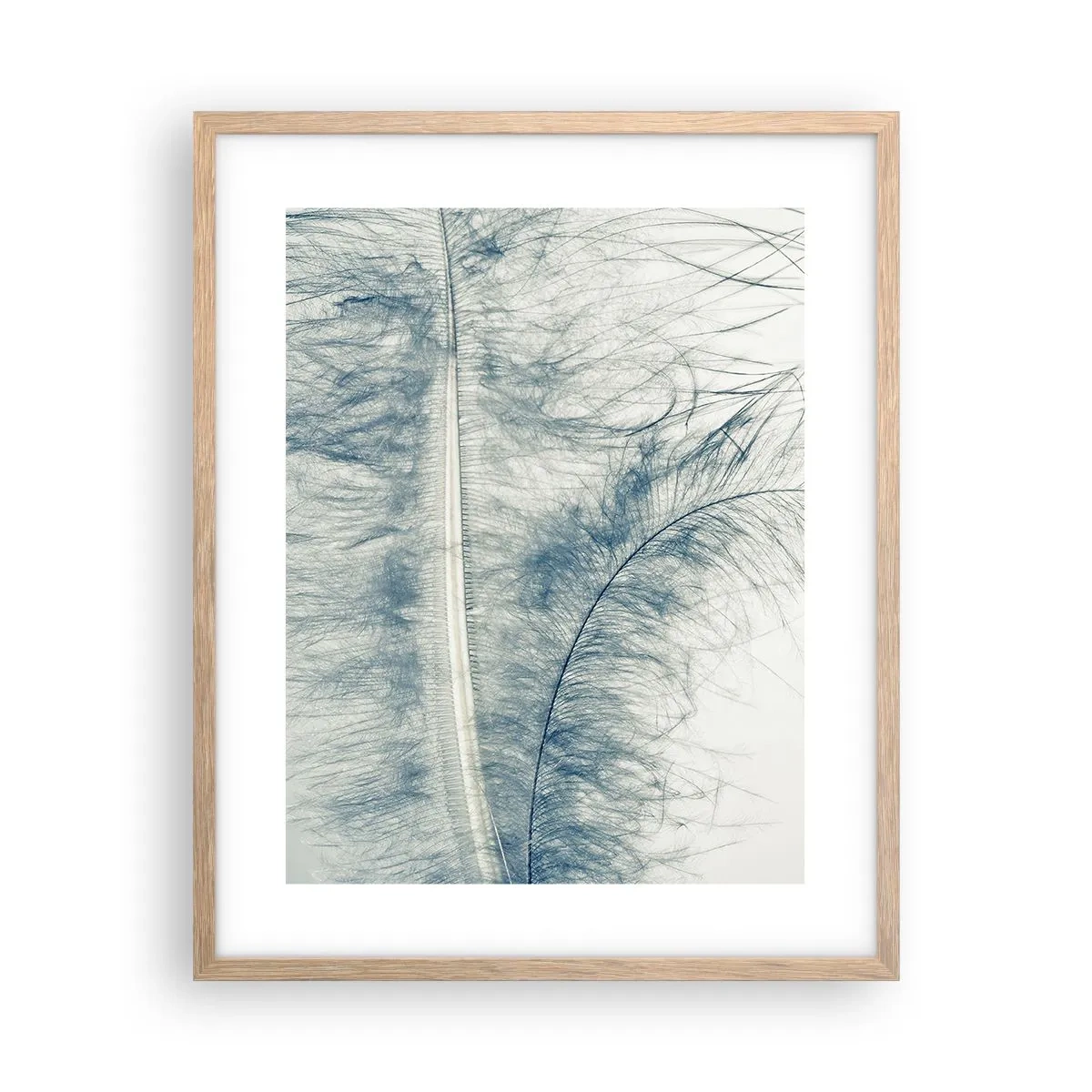 Een poster in een licht eiken lijst - Het gefluister van de natuur - 40x50 cm