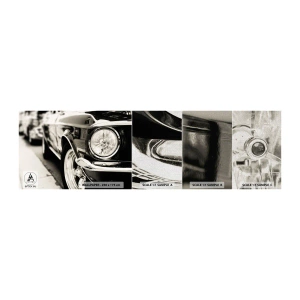 Fotobehang Monster Premium Canvas - Permanente glans - Auto, Auto, Klassiek - 100x30 cm