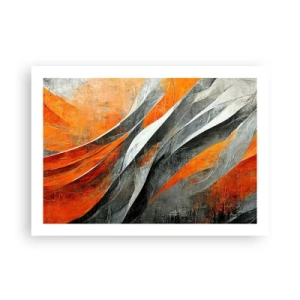 Poster - Hitte en koude - 70x50 cm