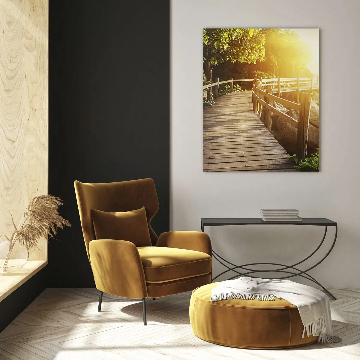 Schilderen op glas - Nog een beurt, nog een wonder - 50x70 cm