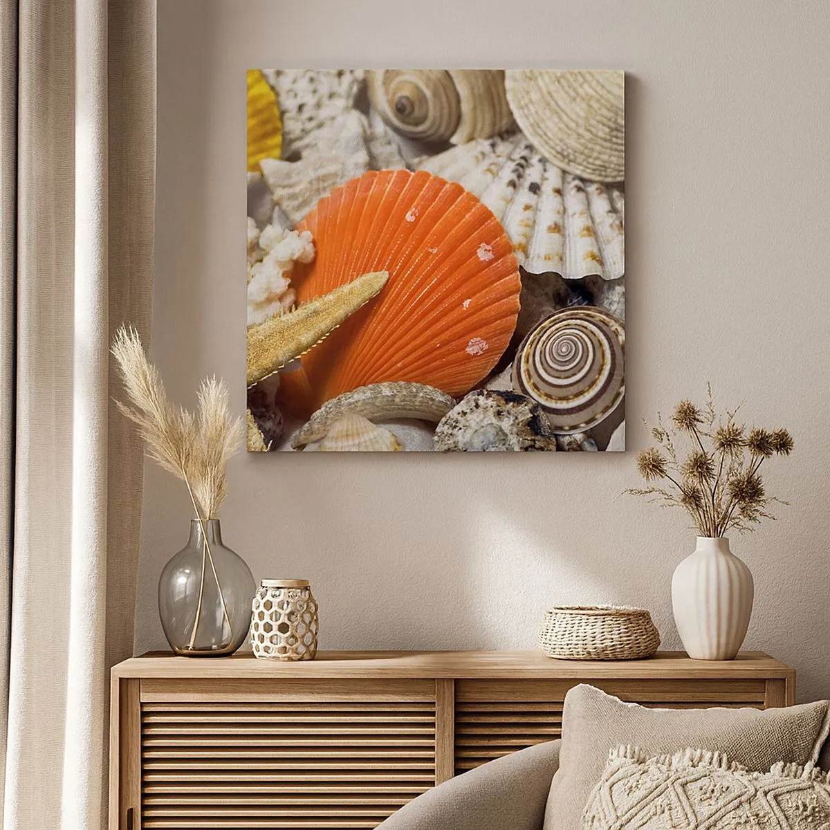 Schilderen op canvas - Oceaan schatten - 30x30 cm