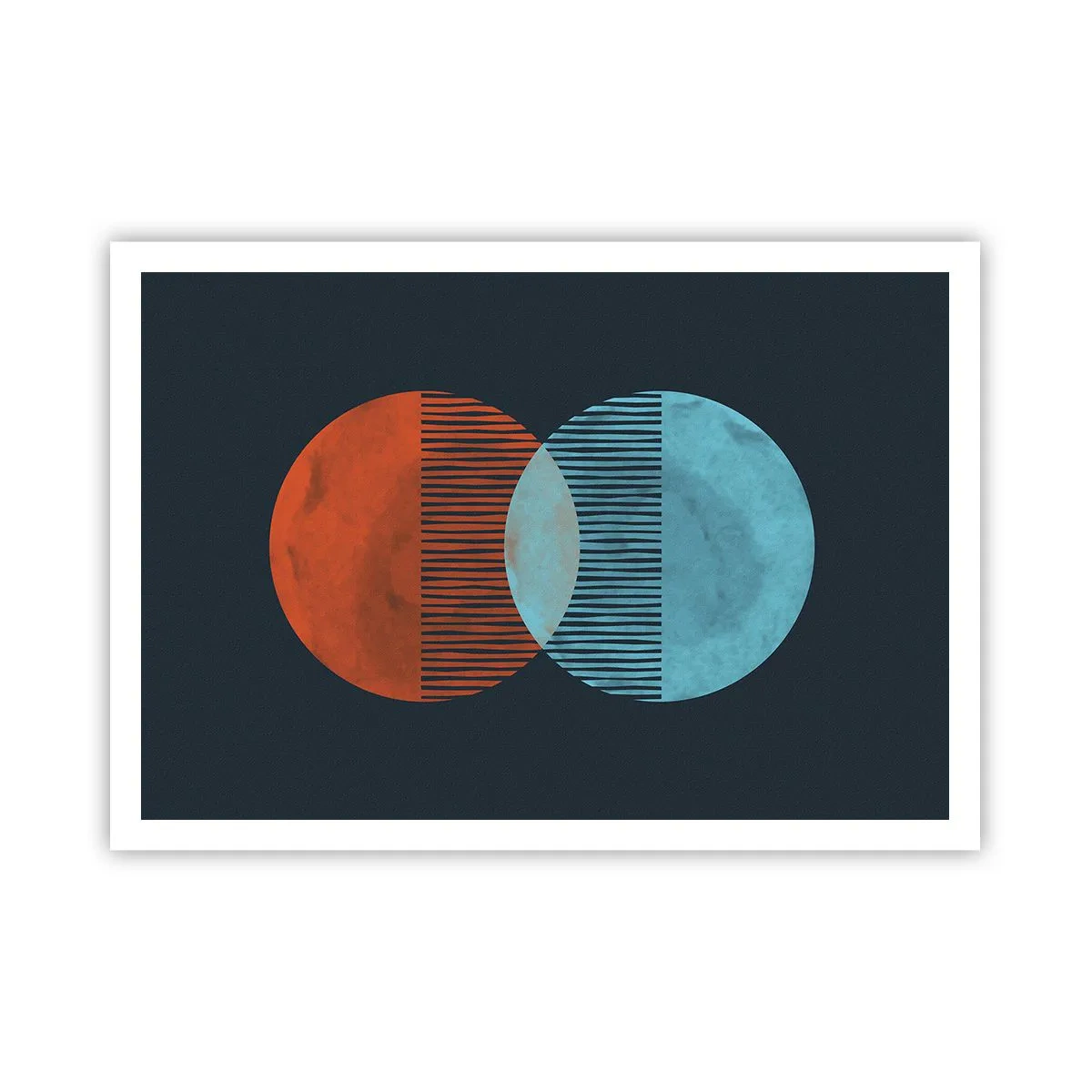 Poster - Astronomische fantasie - 100x70 cm