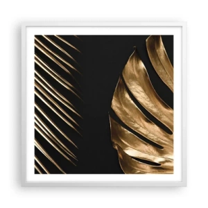 Poster in een witte lijst - Anders en net zo duur - 60x60 cm
