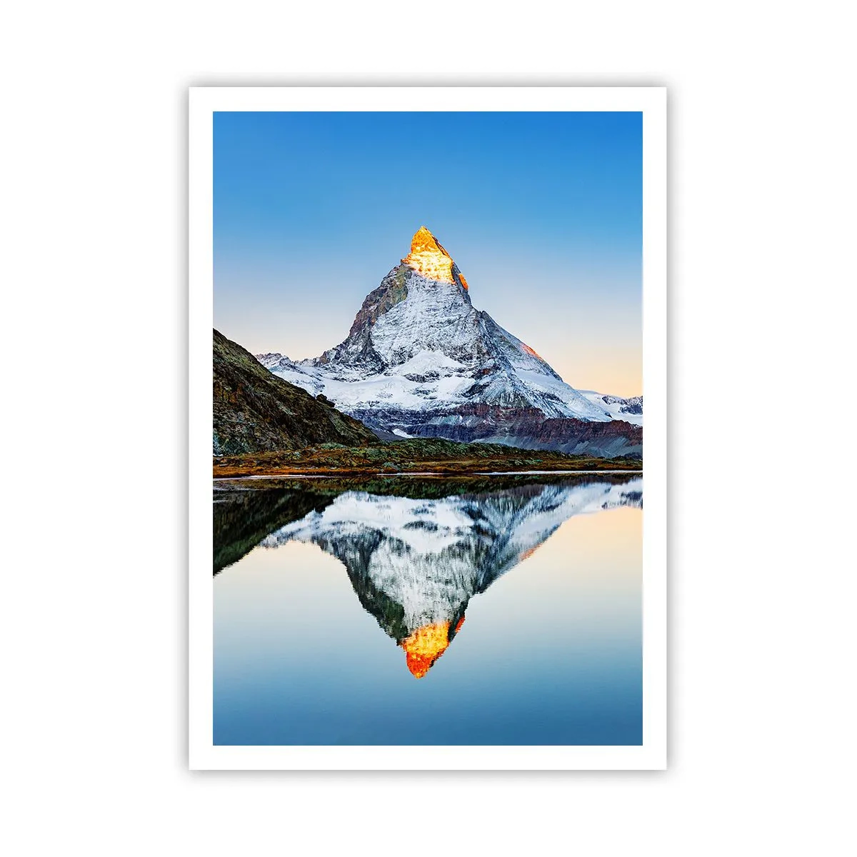 Poster - Twee werelden - 70x100 cm