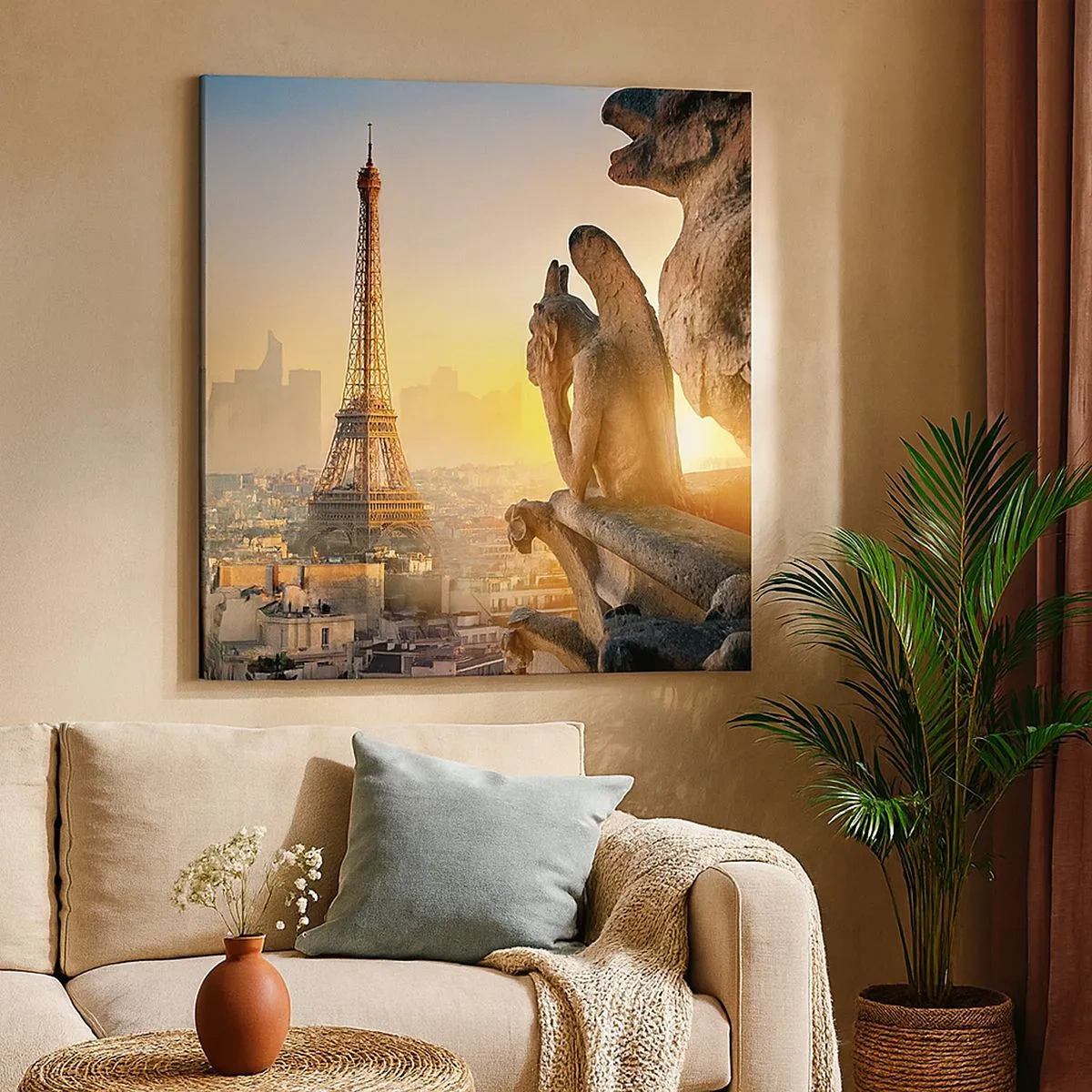 Schilderen op canvas - Er is veel veranderd... - 30x30 cm