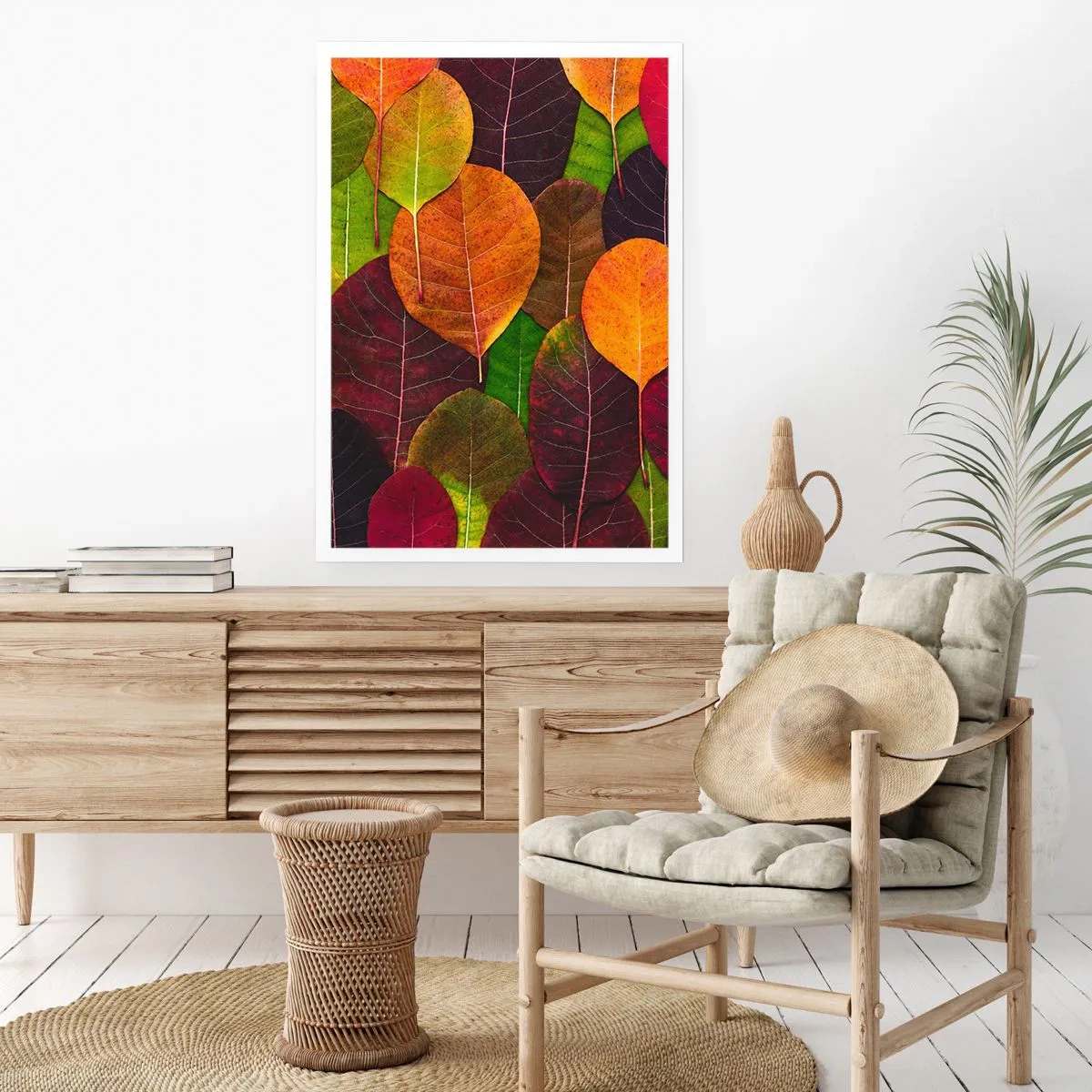 Poster - Herfst mozaïek - 61x91 cm