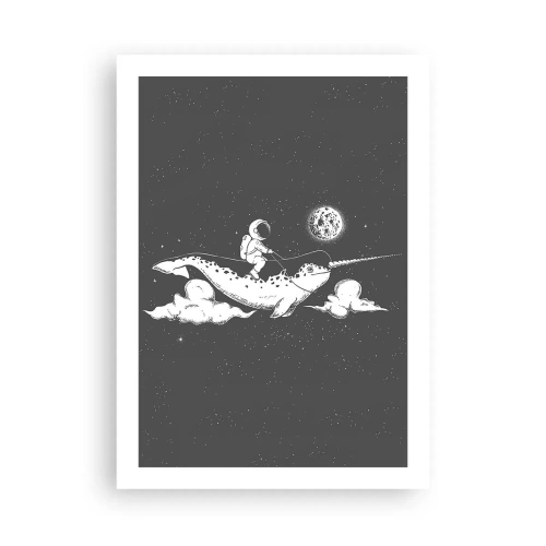 Poster - Ruimte Ruiter - 50x70 cm