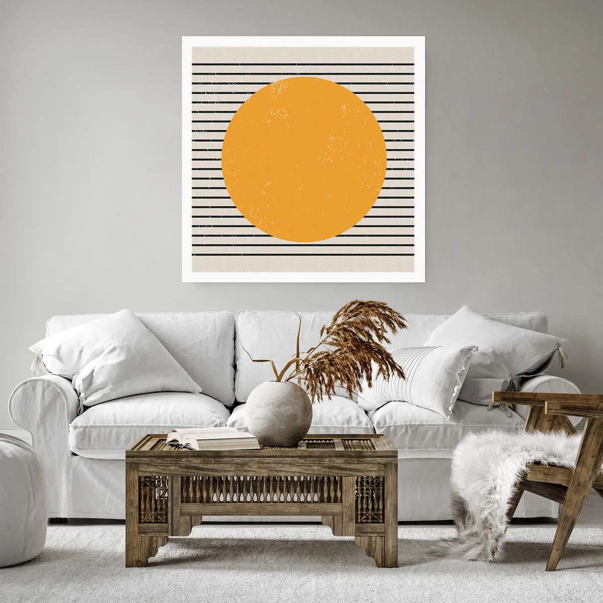 Poster - De kracht van eenvoud - 30x30 cm