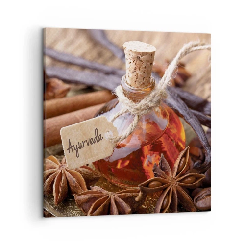 Schilderen op canvas - Naar de eenheid van lichaam en geest - 50x50 cm