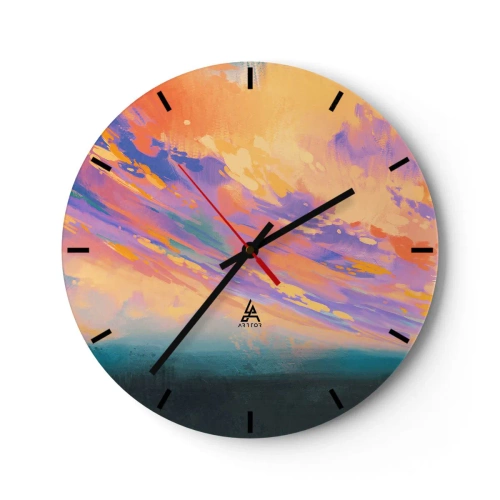 Wandklok - Klok - Aantrekkingskracht - 40x40 cm