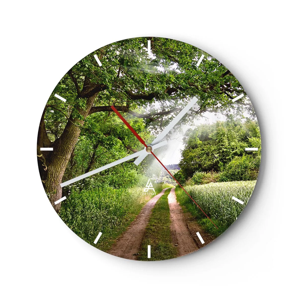 Wandklok - Klok - Et in Arcadia ego - 40x40 cm