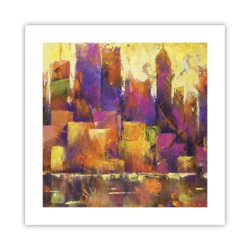 Poster - Metropolitan compositie - 40x40 cm