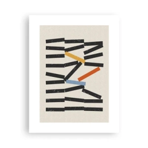 Poster - Domino – compositie - 30x40 cm
