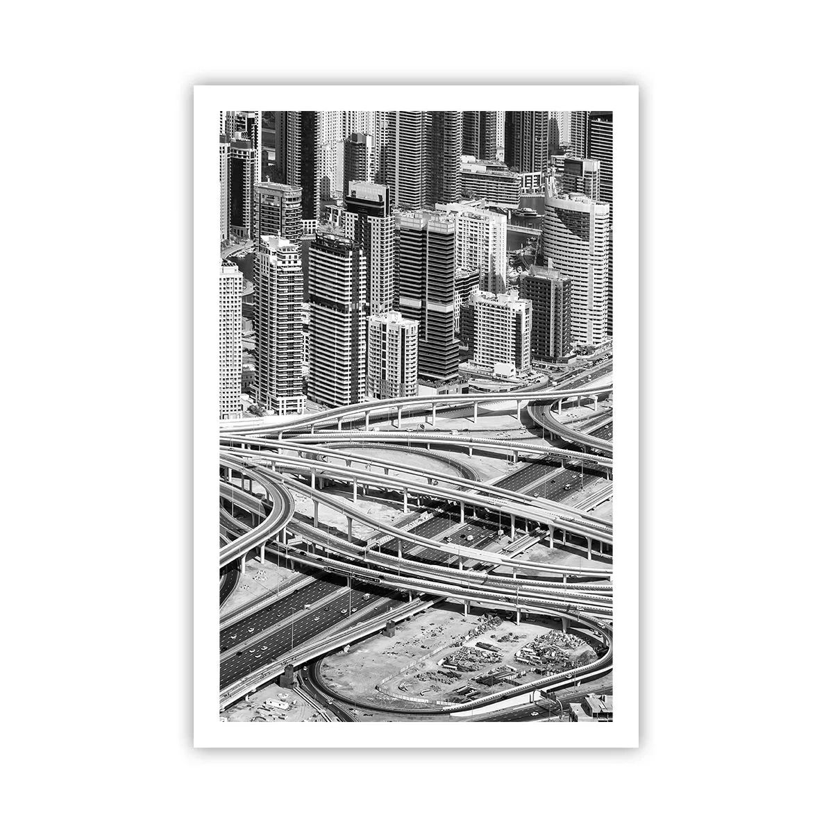 Poster - Dubai - de onmogelijke stad - 61x91 cm