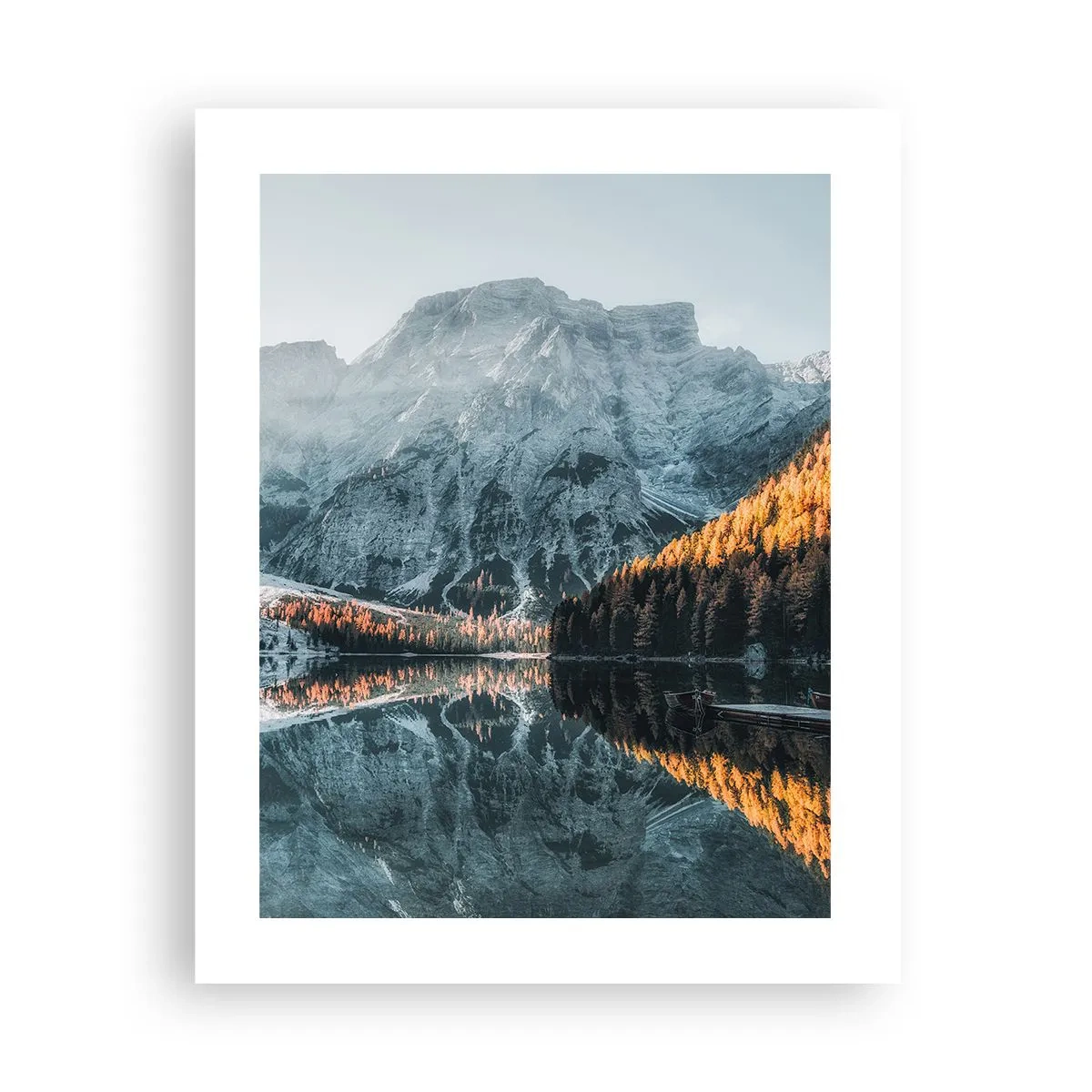 Poster - Spiegel landschap - 40x50 cm