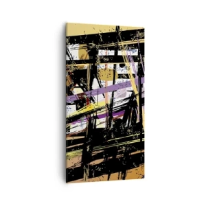 Schilderen op canvas - Een scherp snijden - 55x100 cm