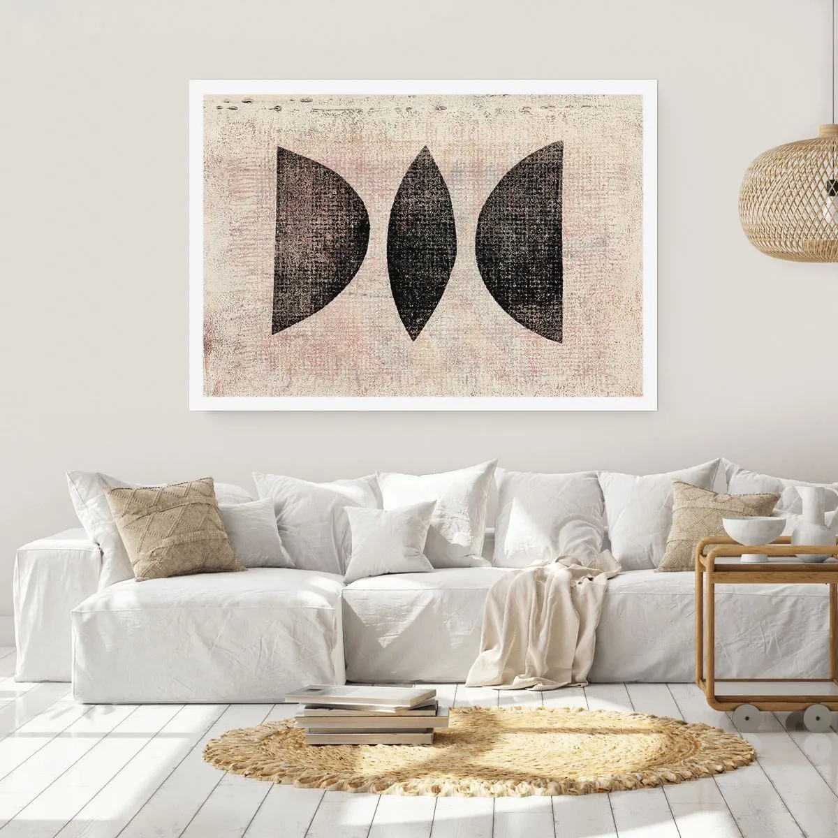 Poster - etnische abstractie - 70x50 cm