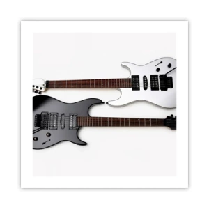 Poster - Harmonie van vormen - 50x50 cm