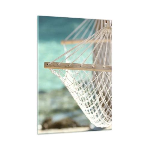 Schilderen op glas - Tijd om te ontspannen - 50x70 cm